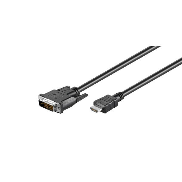 HDMI na DVI kabl, 1.5 met, ver. 1.4 ZED