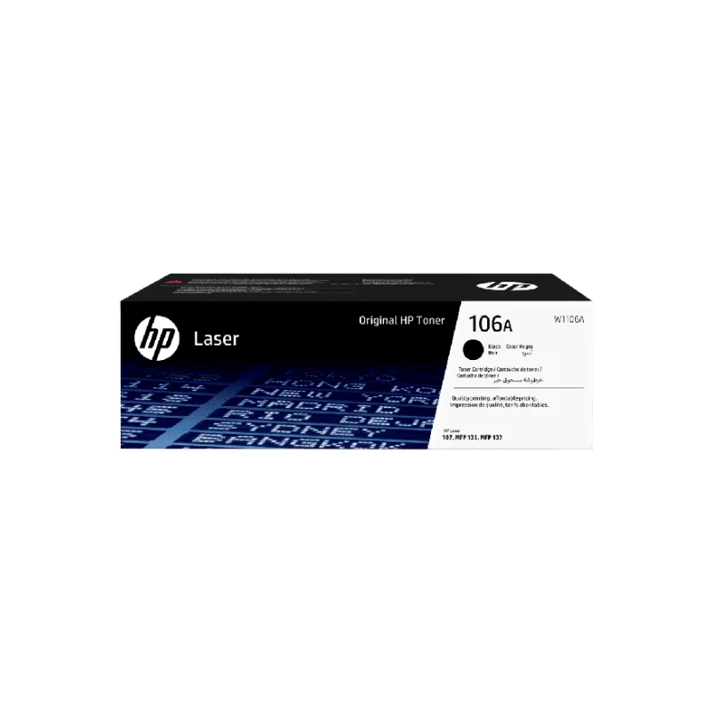 HP toner W1106A Black