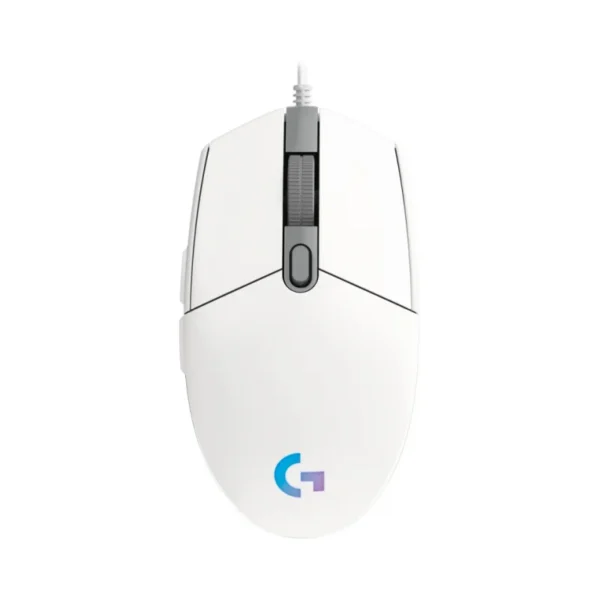 Logitech miš G203 LIGHTSYNC WH