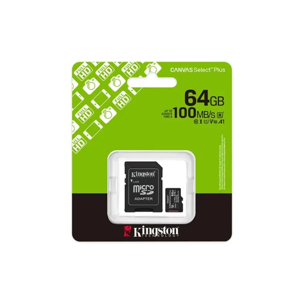 Kingston Micro SD 64GB SDCS3  CLASS10
