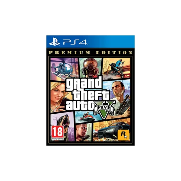 GTA V PREMIUM ONLINE EDITION PS4