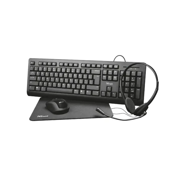 Trust Tastatura set PRIMO 4IN1