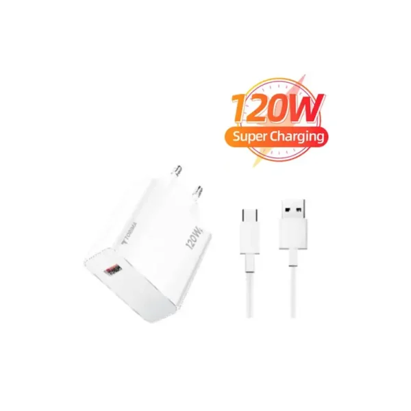 Torima Punjač USB-A NA TYPE-C 120W 1M