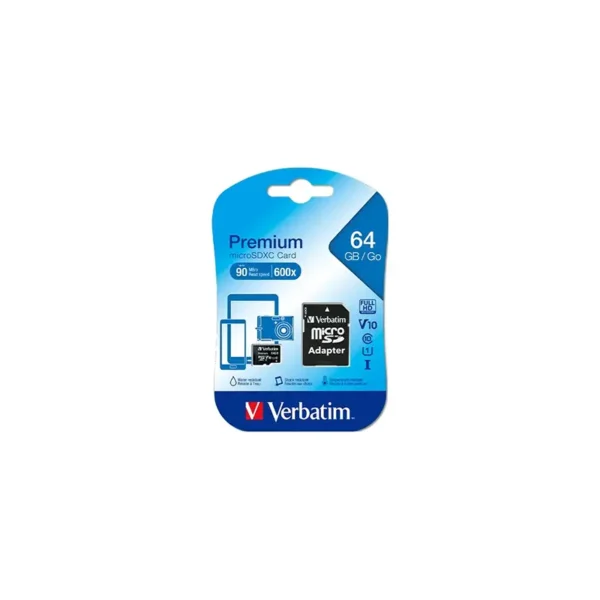 Verbatim Mikro SD 64GB  TG-44084 UHS-I