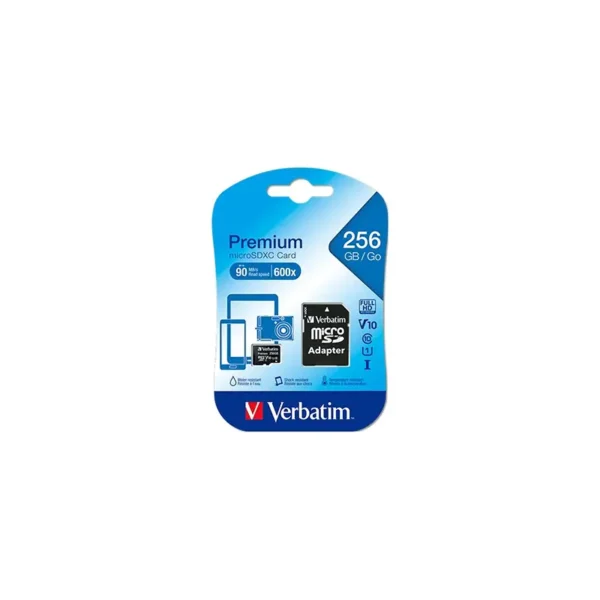 Verbatim Mikro SD 256GB  TG-44087 UHS-I