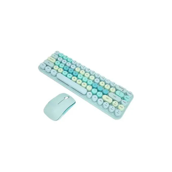 Mofii Tastatura set WIRELESS GREEN