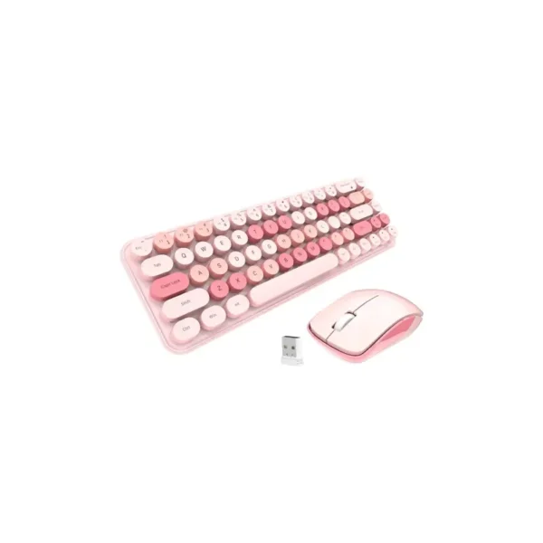 Mofii Tastatura set WIRELESS PINK